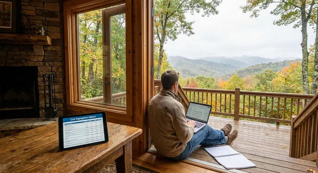 Cost segregation for Great Smoky and Blue Ridge cabin investors