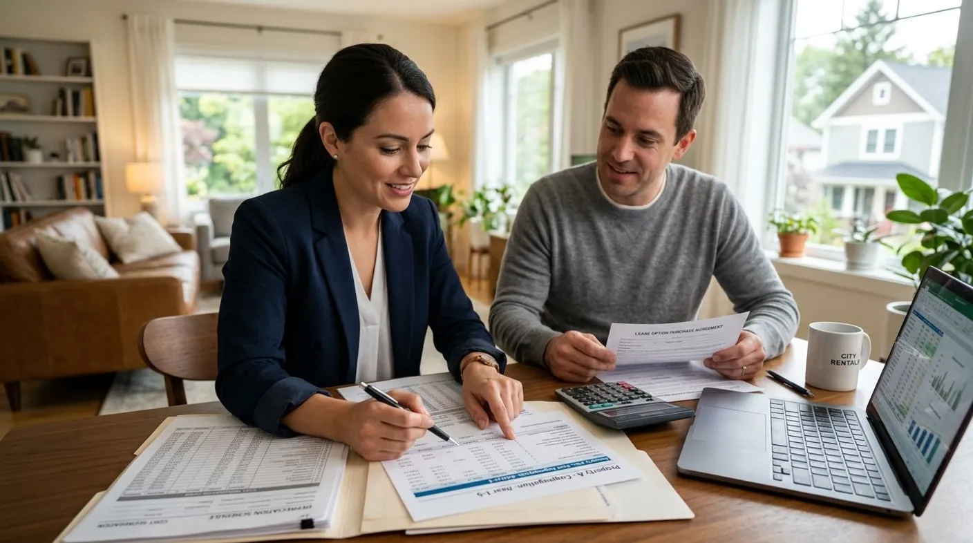 Cost segregation for rental property bought through a lease option