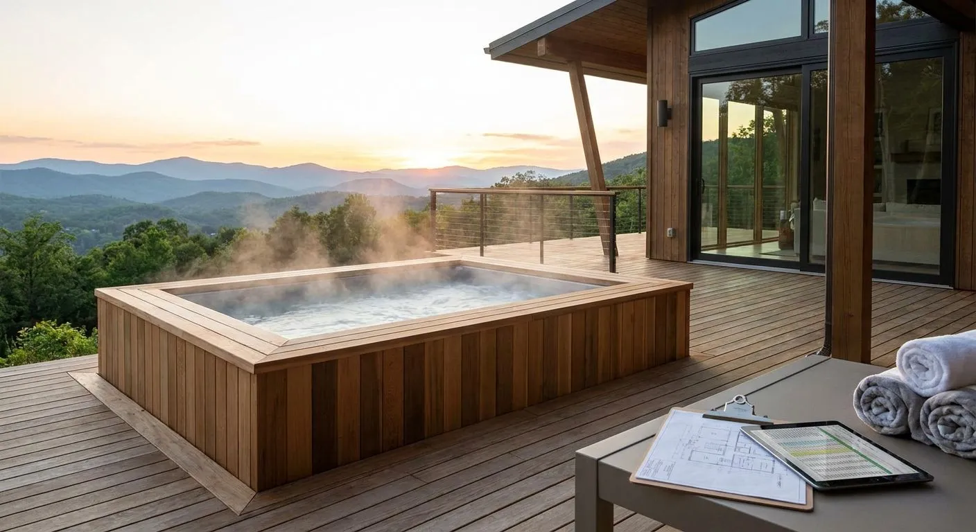 How a Hot Tub May Be Classified in a Short-Term Rental Cost Segregation Study