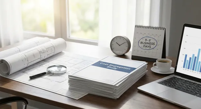 Cost segregation study turnaround: what 3-5 business days actually includes