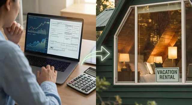 How the short-term rental loophole offsets W-2 income