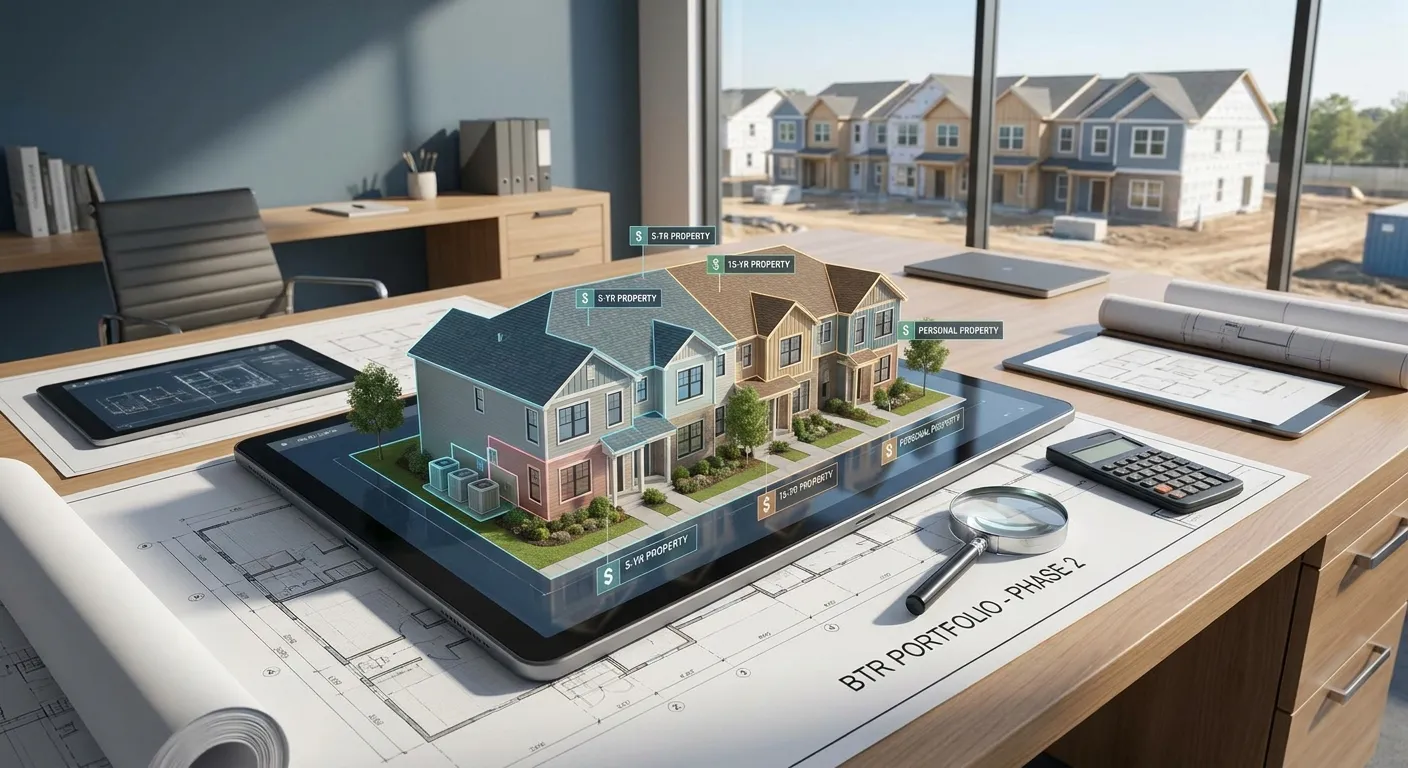 Cost segregation study for build-to-rent portfolios