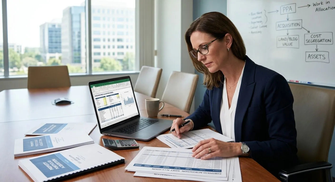 How to allocate purchase price across properties in a portfolio acquisition