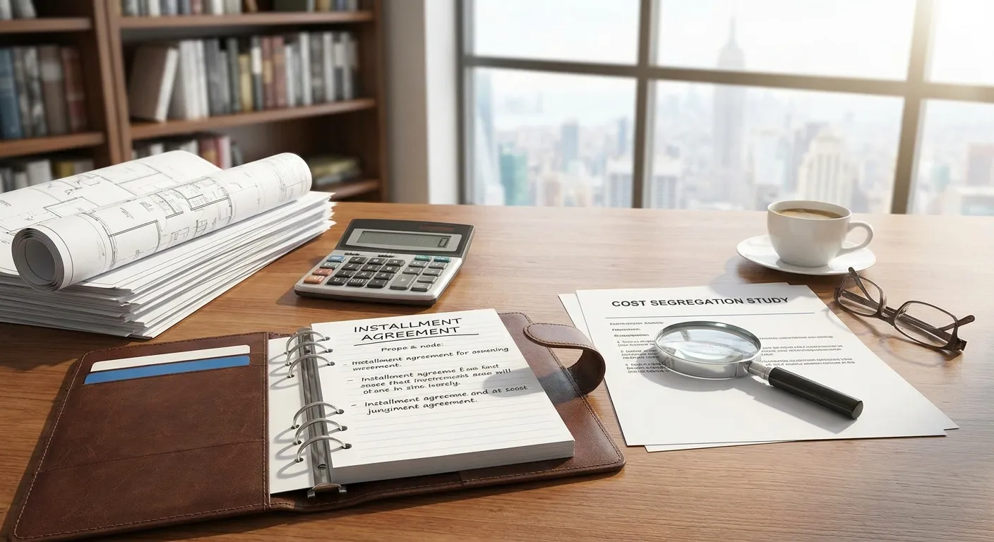 How to combine cost segregation with an installment sale